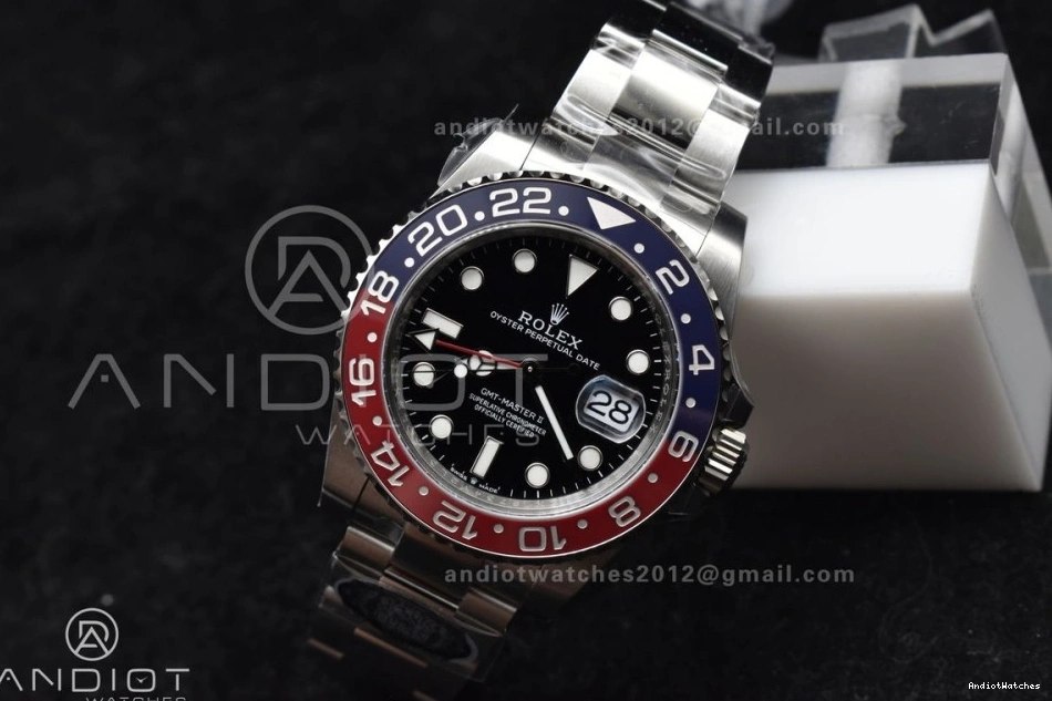With Newest Oyster DD3285 Clean Sophisticated Ceramic V3 Bezel II BLRO Bracelet GMT-Master Blue CHS On 875 126710 Factory UV Edition Best Red 1011